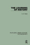 The Learning of History by D. G. Watts, 9781138189294