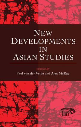 New Developments in Asian Studies by Van, 9781138977051