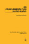 On Complementation in Icelandic by Hoskuldur Thrainsson, 9781138994621