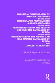 Practical Orthography of African Languages by International African Institute, 9781138096219