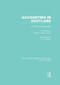 Accounting in Scotland (RLE Accounting) (A Historical Bibliography) by Janet Pryce-Jones, Robert Parker, 9781138965805