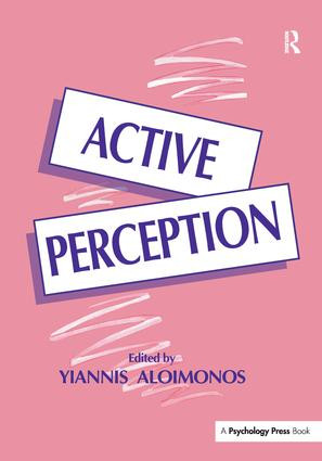 Active Perception - 9781138988255 by Yiannis Aloimonos, 9781138988255