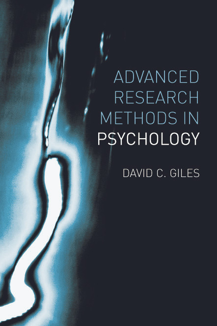Advanced Research Methods in Psychology - 9780415653466 by David Giles, 9780415653466