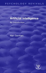 Artificial Intelligence (An Introduction) - 9781138569140 by Alan Garnham, 9781138569140