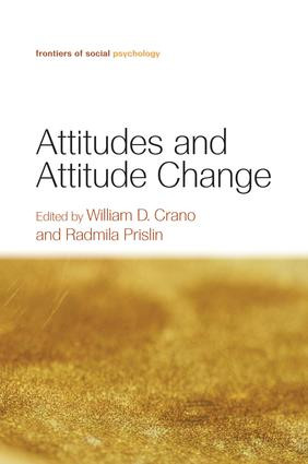 Attitudes and Attitude Change by William D. Crano, Radmila Prislin, 9781138010017