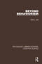 Beyond Behaviorism by Vicki L. Lee, 9781138641341