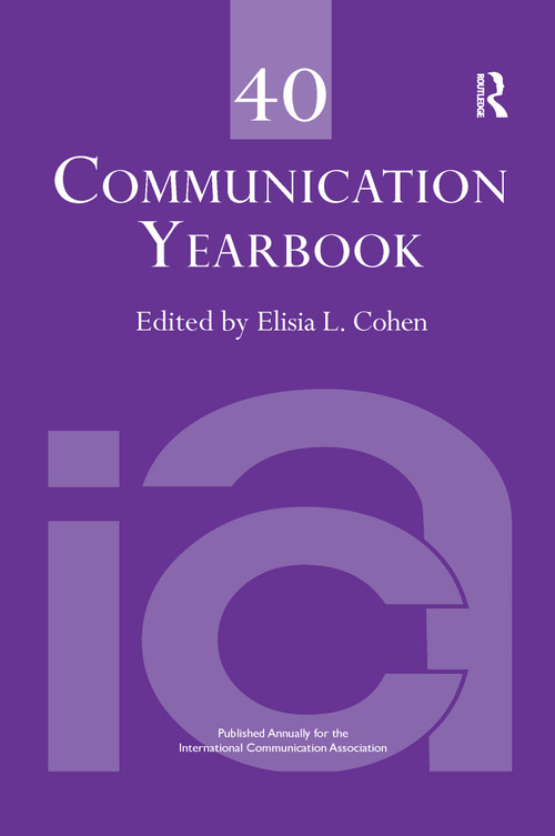 Communication Yearbook 40 by Elisia L. Cohen, 9780367737139