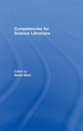 Competencies for Science Librarians by David Stern, 9781138971356