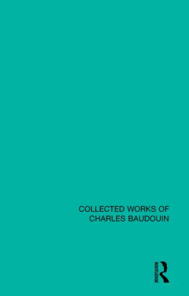 Contemporary Studies by Charles Baudouin, 9781138826489