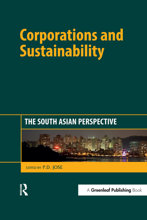 Corporations and Sustainability (The South Asian Perspective) by Jose P D, 9780367737153
