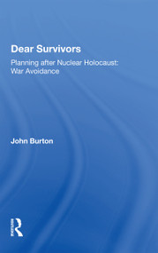 Dear Survivors by John Burton, 9780367169312