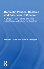 Domestic Realities Europ by Werner J Feld, 9780367167301