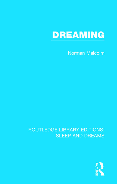 Dreaming by Norman Malcolm, 9781138231412