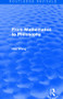 From Mathematics to Philosophy (Routledge Revivals) by Hao Wang, 9781138687790