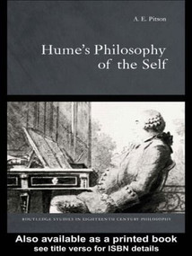 Hume's Philosophy Of The Self by Tony Pitson, 9780415248020