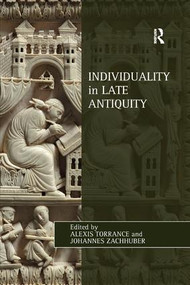 Individuality in Late Antiquity - 9781138546080 by Alexis Torrance, Johannes Zachhuber, 9781138546080