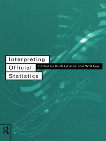 Interpreting Official Statistics by Will Guy, Ruth Levitas, 9780415108362