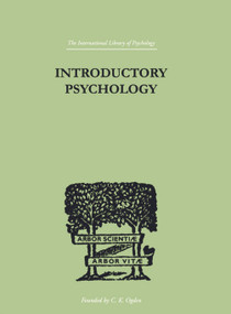 Introductory Psychology (AN APPROACH FOR SOCIAL WORKERS) by D R Price-Williams, 9780415758031