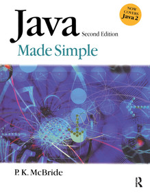 Java Made Simple by P K Mcbride, 9780750653398
