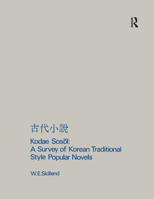 Kodae Sosol by W. E. Skillend, 9780901877017