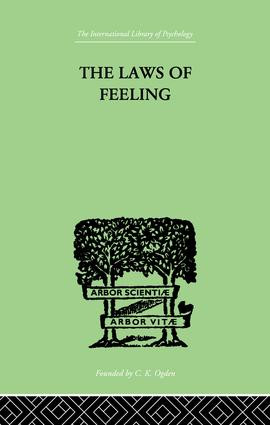 The Laws Of Feeling by F Paulhan, 9781138882584