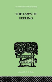 The Laws Of Feeling by F Paulhan, 9781138882584