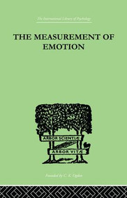 The Measurement of Emotion - 9781138882508 by W Whately Smith, 9781138882508