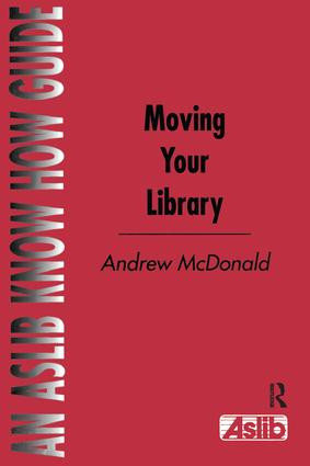 Moving Your Library by Andrew McDonald, 9780851423289
