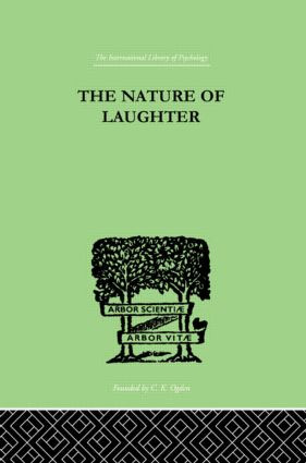 The Nature Of Laughter by J C Gregory, 9780415210225