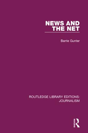 News and the Net - 9781138928305 by Barrie Gunter, 9781138928305
