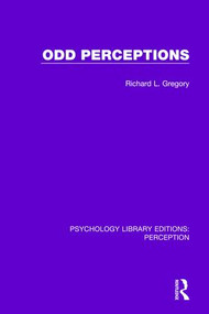 Odd Perceptions by Richard L. Gregory, 9781138699748