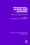 Perceiving, Acting and Knowing (Toward an Ecological Psychology) by Robert Shaw, John Bransford, 9781138205055