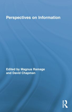 Perspectives on Information - 9781138802216 by Magnus Ramage, David Chapman, 9781138802216
