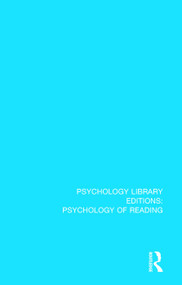 Psychophysiological Aspects of Reading and Learning by Victor M. Rentel, Samuel A. Corson, Bruce R. Dunn, 9781138102927