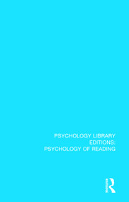 Psychophysiological Aspects of Reading and Learning by Victor M. Rentel, Samuel A. Corson, Bruce R. Dunn, 9781138102927