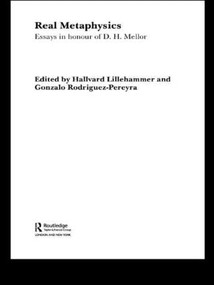 Real Metaphysics - 9780415408349 by Hallvard Lillehammer, Gonzalo Rodriguez-Pereyra, 9780415408349