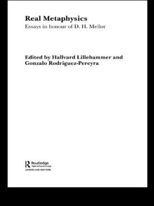 Real Metaphysics - 9780415408349 by Hallvard Lillehammer, Gonzalo Rodriguez-Pereyra, 9780415408349