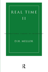 Real Time II by D.H. Mellor, 9780415097819