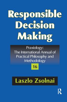 Responsible Decision Making by Laszlo Zsolnai, 9781138514126
