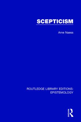 Scepticism by Arne Naess, 9781138908727