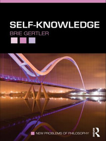 Self-Knowledge - 9780415405263 by Brie Gertler, 9780415405263