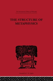 The Structure of Metaphysics - 9780415225267 by Morris Lazerowitz, 9780415225267