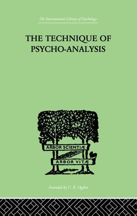 The Technique Of Psycho-Analysis by David Forsyth, 9781138882614