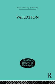 Valuation (Its Nature and Laws) - 9780415296045 by Wilbur Marshall Urban, 9780415296045