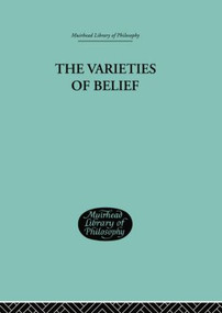 Varieties of Belief by Paul Helm, 9781138884304