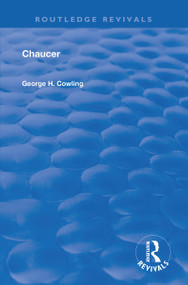 Chaucer by George H. Cowling, 9781138602755