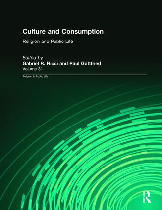 Culture and Consumption by Gabriel R. Ricci, 9780765806291