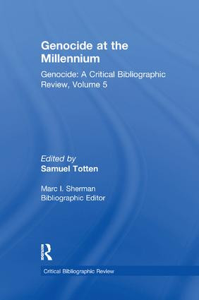 Genocide at the Millennium by Samuel Totten, 9781138510319