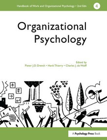 A Handbook of Work and Organizational Psychology (Volume 4: Organizational Psychology) by De Charles, P J D Drenth, THIERRY HENK, 9780863775277