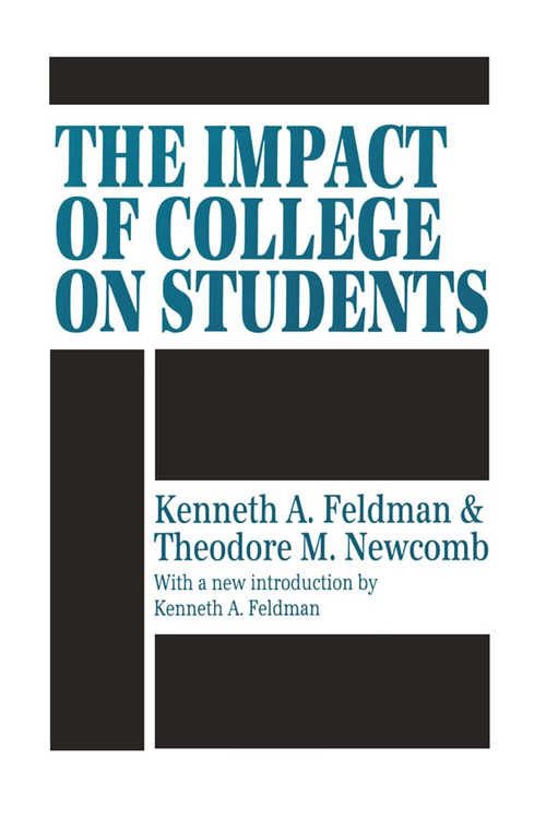 The Impact of College on Students by Kenneth A. Feldman, 9781560007197